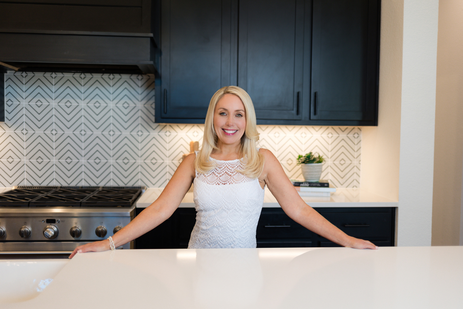 Crystal Kilpatrick in a kitchen